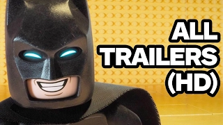 Lego Batman Movie - All Trailers (2017)