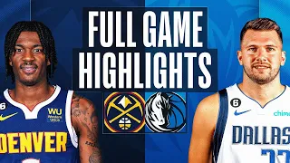 Dallas Mavericks vs Denver Nuggets Full Game Highlights | Nov 20 | NBA Season 2022-23