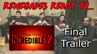 Renegades React to... Incredibles 2 - Official Trailer