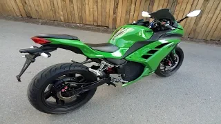 Электромотоцикл Kawasaki Ninja. 4000 Вт. Доработан!