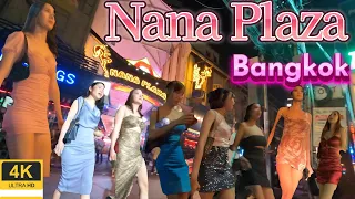 [4K] Sukhumvit soi 4 & Nana Plaza 2023 Thailand Bangkok