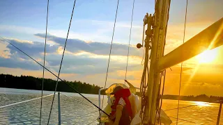 beginning of a new lifestyle?? ep1. Sailing Finnish lake