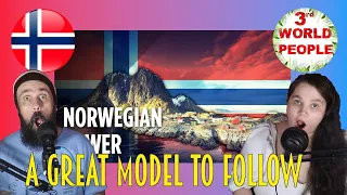 3rd WORLD PEOPLE REACT: HOW POWERFUL IS NORWAY? | NORWAY REACTION