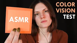 ASMR Color Vision Test 🔍 | Soft Spoken