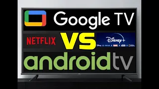 Google TV vs Android TV Comparativa - Análisis Netflix y Disney Plus en GOOGLE TV vs ANDROID TV