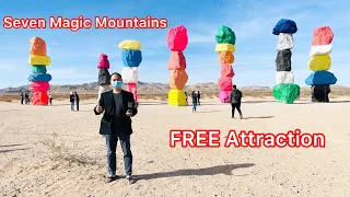 Seven Magic Mountains - FREE Attraction To Visit In Las Vegas