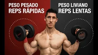 Cómo HACER REPETICIONES Para Aumentar MASA MUSCULAR