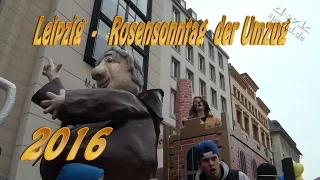 Rosensonntagsumzug in Leipzig 2016 -  War das der LETZTE ?