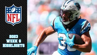 Panthers RB Chuba Hubbard FULL HIGHLIGHTS In Week 6 | 2023 vs. Dolphins