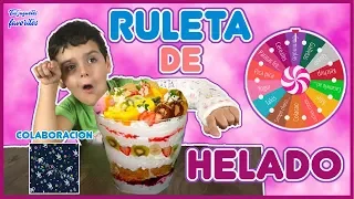 RULETA DE HELADO CHALLENGE CON EL MUNDO DE MAR KIDS | ICE CREAM CHALLENGE | TUS JUGUETES FAVORITOS