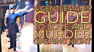 Opening night of A GENTLEMAN’S GUIDE TO LOVE AND MURDER at Oscarsteatern in Stockholm