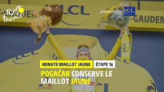 #TDF2021 - Stage 16 - LCL Yellow Jersey Minute