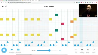 JINGLE BELLS on Chrome Music Lab