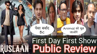Ruslaan Movie Public Review First Day First Show || Public Opinion First Day || Aayush Sharma