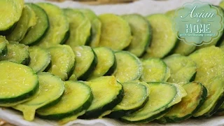 Hobak-Jeon (Korean Pan Fried Zucchini)