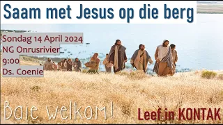 Saam met Jesus op die berg