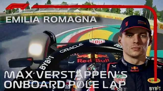 Max Verstappen's Pole Lap Recreation | F1 2024 Emilia Romagna Grand Prix | #AssettoCorsa