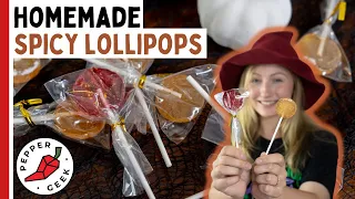 Spicy Lollipops - How to Make Spicy Hard Candy - Pepper Geek