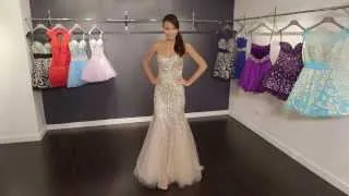 Trumpet Floor Length Prom Dress 73837 | Jovani