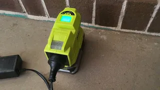 Ryobi 18v power inverter running a fridge