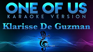 Klarisse De Guzman - One Of Us KARAOKE