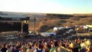 Phish at The Gorge in Washington. 7-26-13. July 26 2013