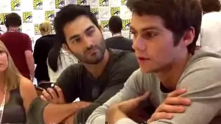 Interview with Tyler Hoechlin and Dylan O'Brien at SDCC2013