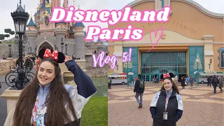 OUR LAST DAY IN DISNEYLAND PARIS❄️⛄️| Disneyland Paris Vlog 5🐭✨