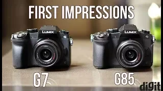 Panasonic Lumix G7 & Lumix G85 First Impressions | Digit.in