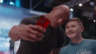 The Rock Meets Special Make-A-Wish Kids (PART 4)