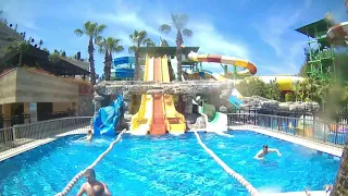 Crystal Sunset Luxury Resort and Spa Water park, аквапарк, горки, water slides