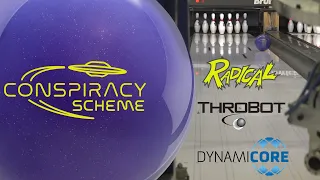 Radical Bowling // CONSPIRACY SCHEME // ThroBot Ball Review // URD 03-25-2022