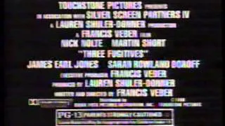 Beaches/Three Fugitives TV Trailer 1989