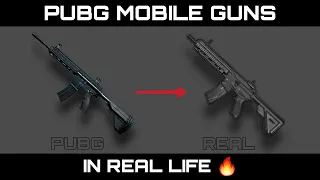 PUBG Mobile Guns In Real Life (AR - Assault Riffles) | Pubg Weapons In Real Life 🔥