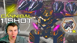 Whoa… 4x Maha-Vajra UE Ao Ming Flys Into Enemy Spawn… INSTANT Titan Kill | War Robots