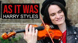 AS IT WAS - Harry Styles - Violin Cover by Caio Ferraz, Instrumental Version