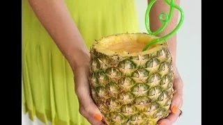 How to Turn a Pineapple into a Cup