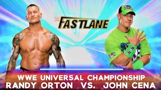John Cena vs Randy Orton for the Universal Championship Full Match Gameplay | WWE 2K22