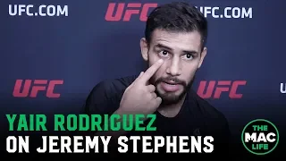 Yair Rodriguez: I still think Jeremy Stephens could have continued after eye poke