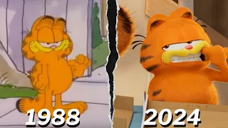 Evolution Of Garfield In Movies & TV [1988-2024]