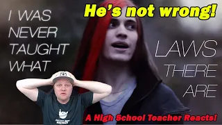 High School Teacher Reacts to "Don't Stay in School"