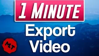 Shotcut : How to Export Video for Youtube Tutorial