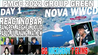 Evos Microboy menggila nova wwcd pmgc 2022 group green I pugb mobile