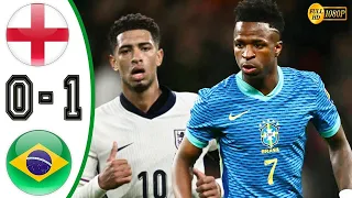 England vs Brazil 0-1 Highlights & All Goals 2024 HD #brasil #england #neymar