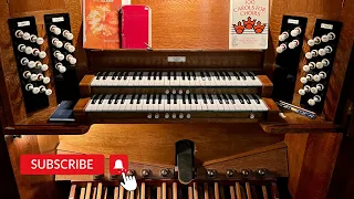 JUST A SHAME ABOUT THE PEDALS (…awesome pipe organ)