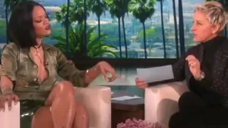 Rihanna on Ellenshow