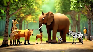 Don't Look Up! | The Lawn | Jungle Beat: Munki & Trunk | Kids Cartoon 2024 #funny #reels #xu #dance