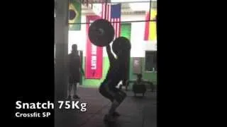 Snatch 75Kg Crossfit