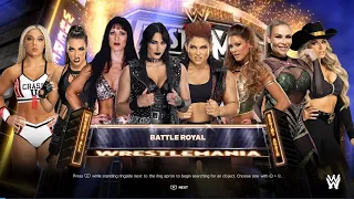 Theah Hail Vs Jacy Vs Trish Vs Natalya Vs chayna Vs Eva Vs Rhea Vs Beth | 8 Womens Battle Royal