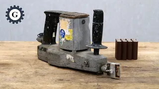 Cord to Cordless Vintage Reciprocating Saw Conversion - No Winding